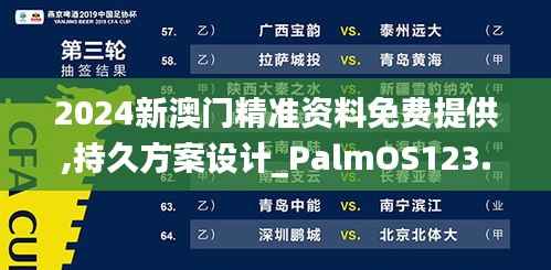 2024新澳门精准资料免费提供,持久方案设计_PalmOS123.275-1