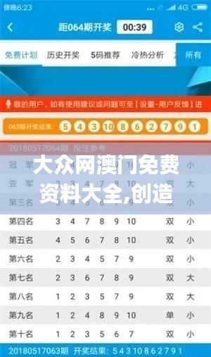 大众网澳门免费资料大全,创造性方案解析_Executive170.754