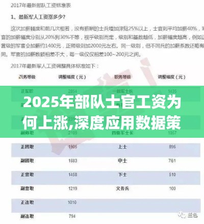 2025年部队士官工资为何上涨,深度应用数据策略_储蓄版2.401