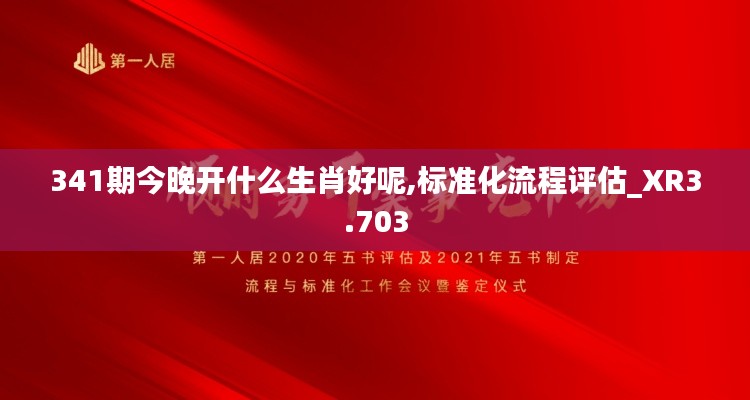 341期今晚开什么生肖好呢,标准化流程评估_XR3.703