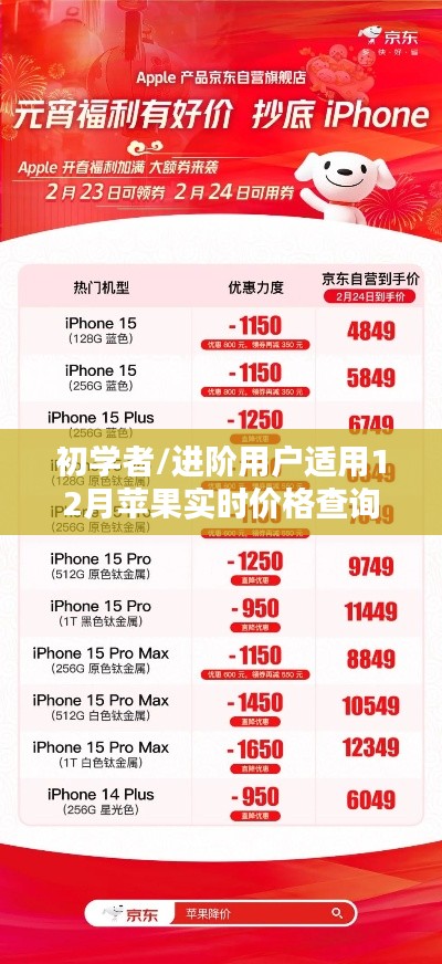 苹果实时价格查询指南,适合初学者与进阶用户的12月查询步骤