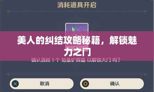 美人的纠结攻略秘籍,解锁魅力之门