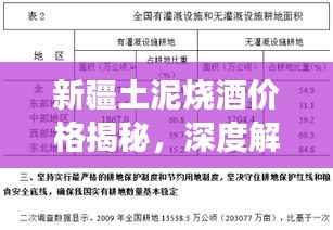 新疆土泥烧酒价格揭秘,深度解析与市场调研报告