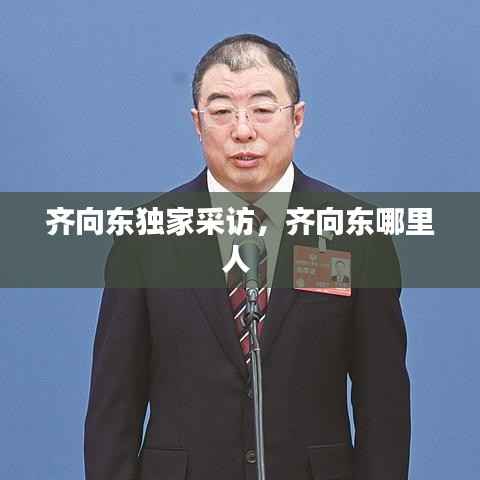 齐向东独家采访,齐向东哪里人